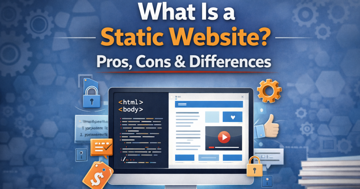 What Is a Static Website? Pros and Cons Guide