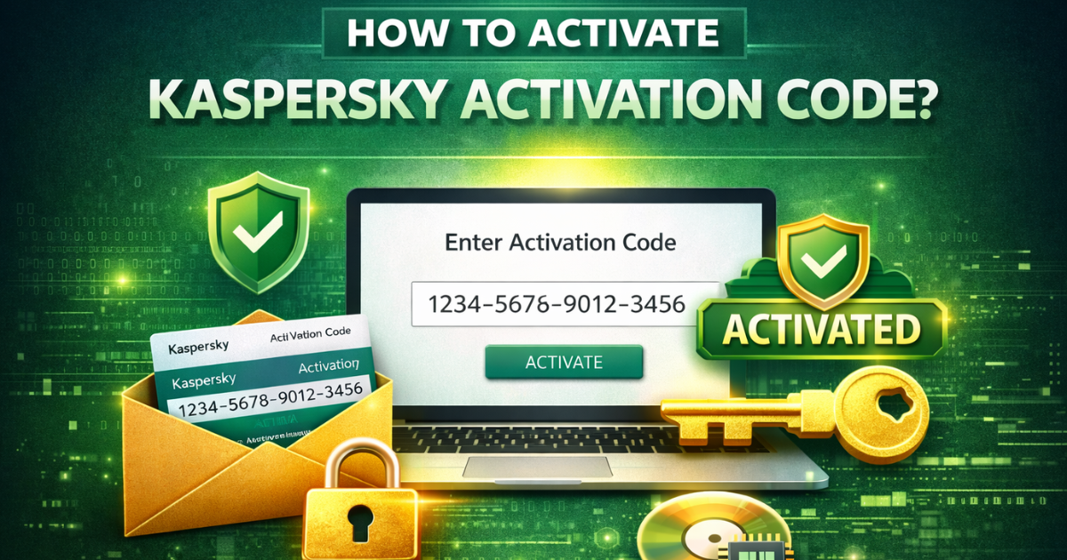 How to activate Kaspersky activation code on Windows step by step