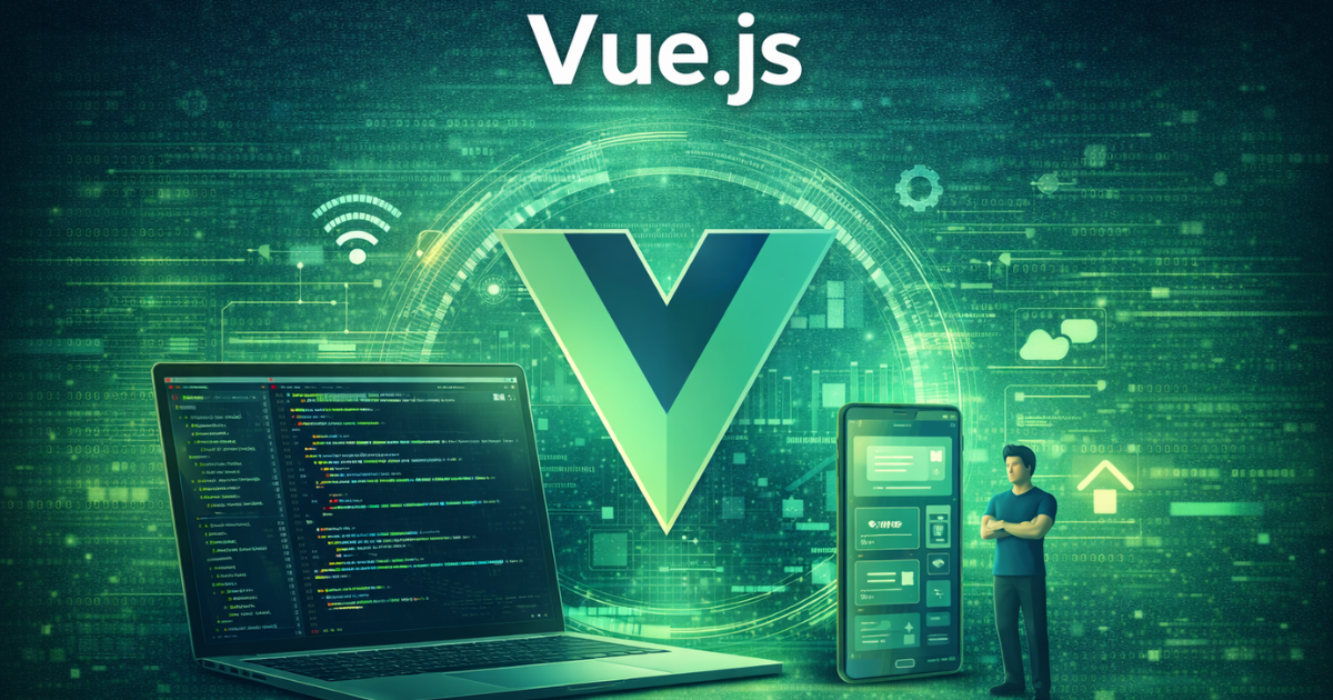 Vue.js JavaScript framework for modern web development