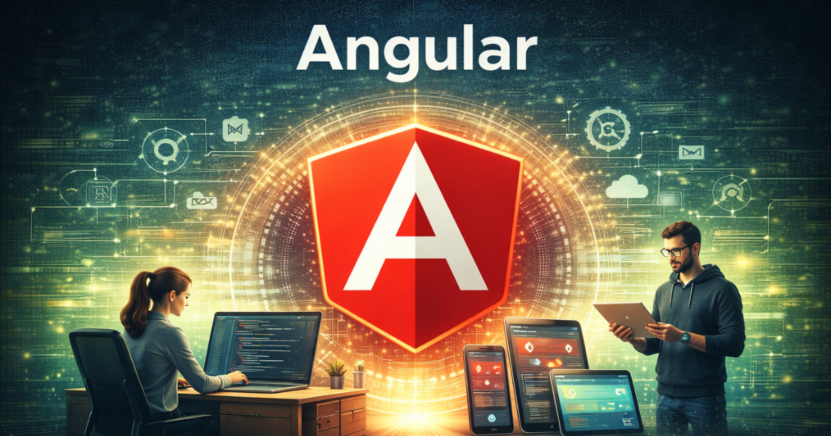 Angular framework for building modern web applications