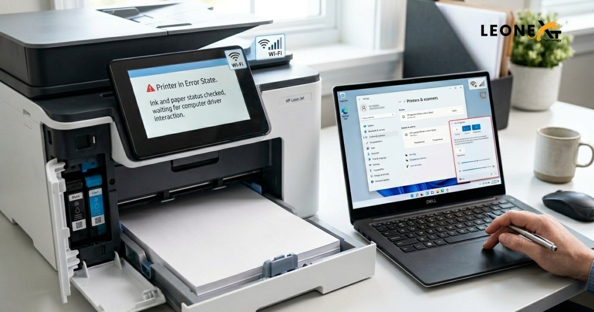 How to Fix HP Printer Error State