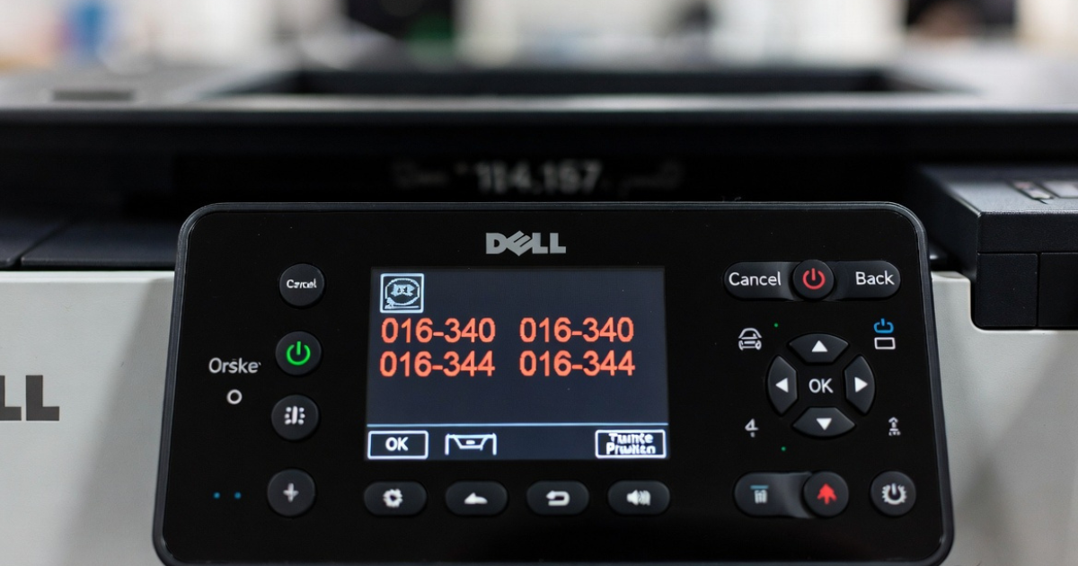 Dell printer driver installation issue error on screen