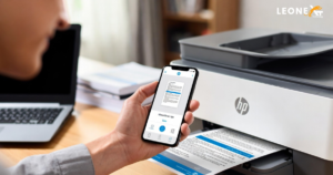Scanning documents using HP Smart app