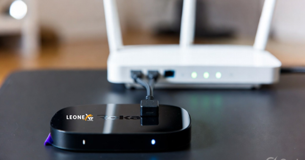 Connecting Roku device using Ethernet cable