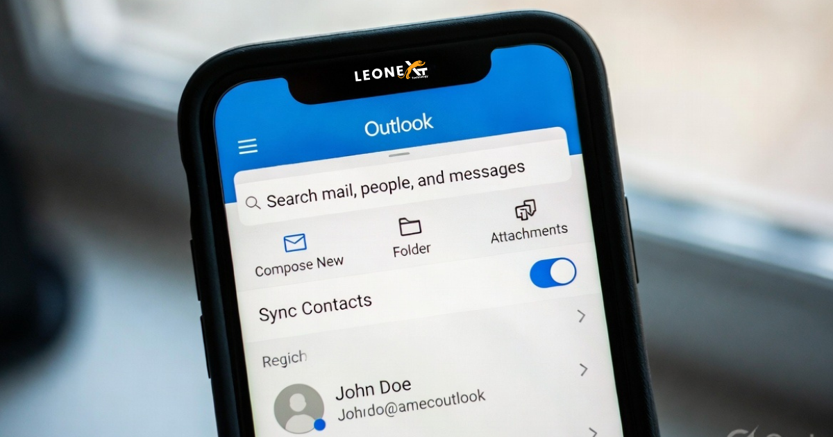 How to sync outlook contacts with iPhone