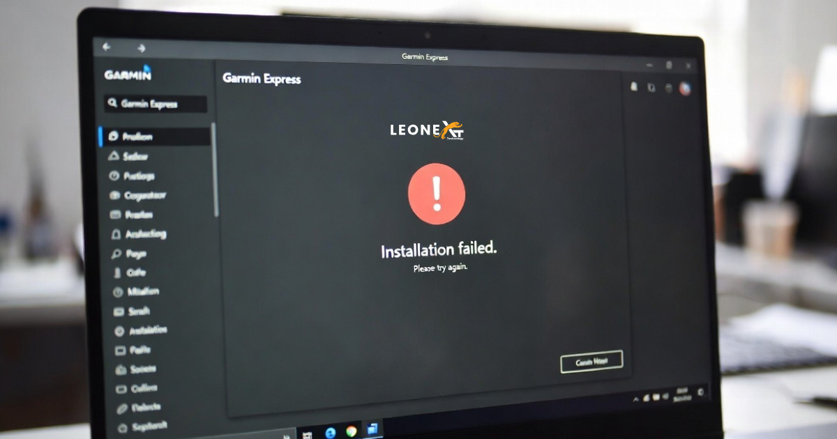 Running Garmin Express installer as administrator