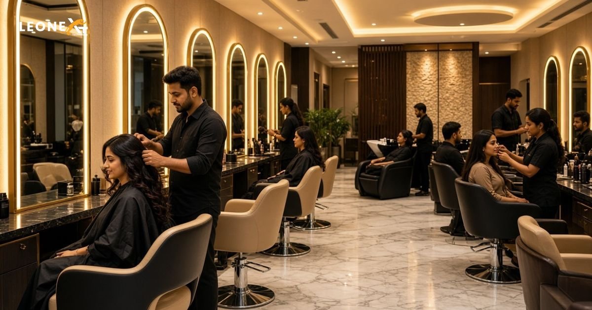 Salons and beauty businesses around Gaur City 2 and Mahagun Mart 